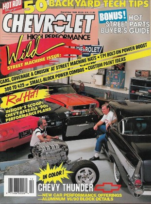 CHEVROLET HIGH PERFORMANCE 1989 DEC - 300 TO 425COMBOS, PAIN, TPI BOLT-ON